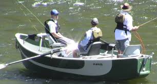 NRS Inflatable Drift Boat  NRS Freestone Drifter testing Headhunters