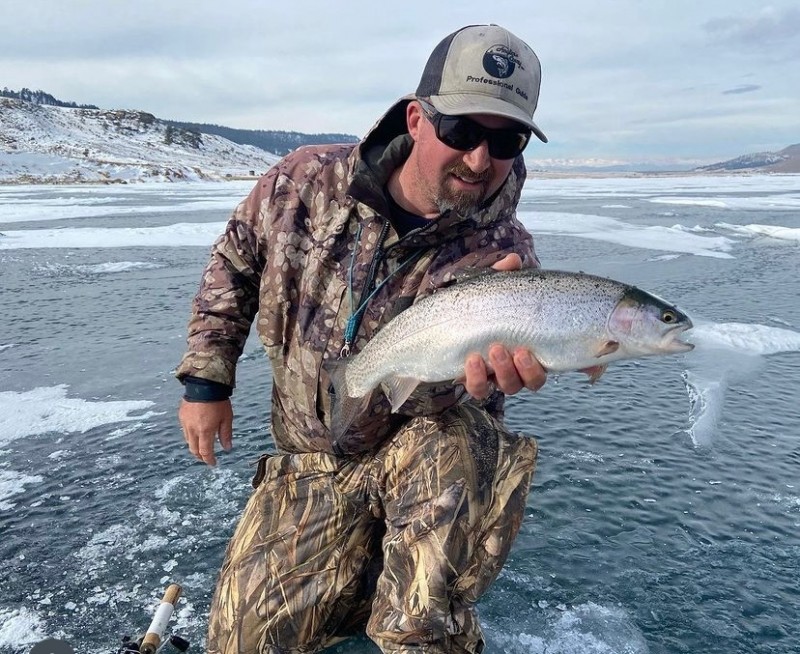 Why Would a Fly Fisher Try Ice Fishing? - Angler's Covey