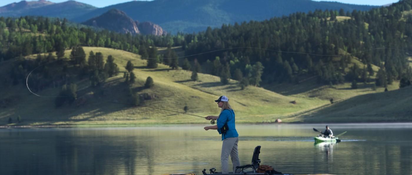 women's intro to fly-fishing clinics