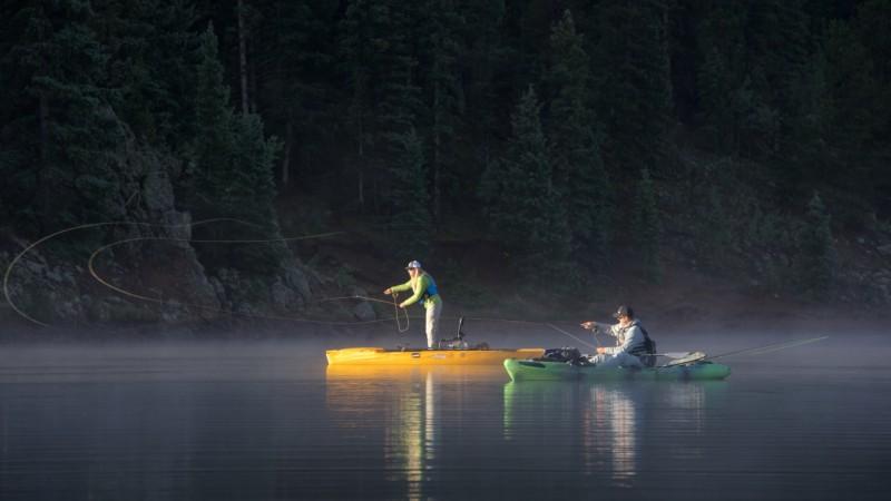 Guided Fly Fishing Kayak Trip - Angler's Covey