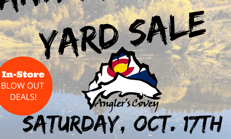 Guide yard sale promotional graphic