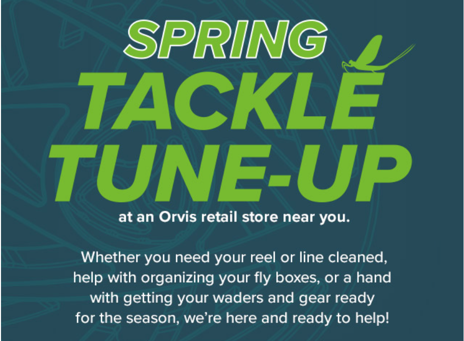 "Just one thing" from Orvis retail stores.