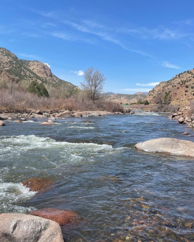  A little off-color but what a great stretch of river. 