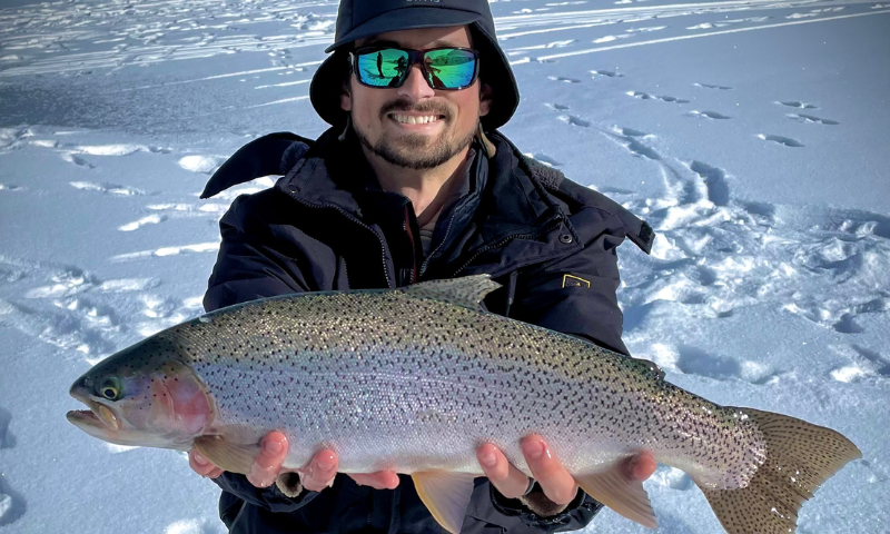 Why Would a Fly Fisher Try Ice Fishing? - Angler's Covey
